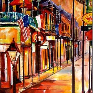 Art: Bourbon Street Beguile - SOLD by Artist Diane Millsap