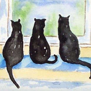 Art: Cat Series One by Artist Torrie Smiley