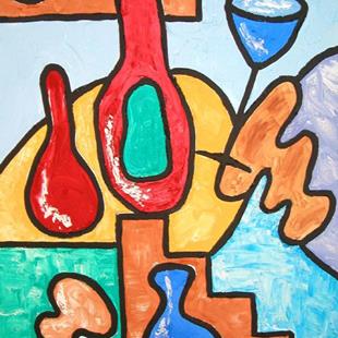 Art: Spill the Wine by Artist Diane G. Casey