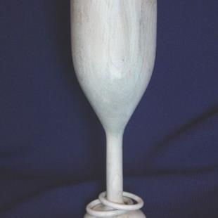 Art: Holly Wood Wedding Goblet by Artist Daniel L. Miller