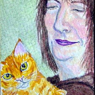 Art: Madeline and Genevieve - Unconditional Love by Artist Tracey Allyn Greene