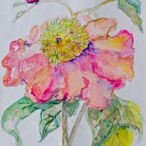 Art: Begonias by Artist Delilah Smith