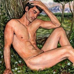 Art: Adonis by Artist Mark Satchwill