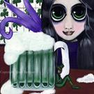 Art: Green Beer Faery by Artist Misty Monster