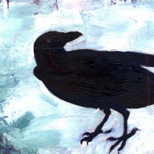 Art: Crow by Artist Kathy Morton Stanion