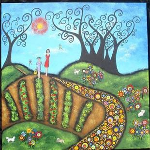 Art: Our Magical Garden by Artist Juli Cady Ryan