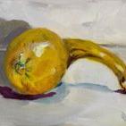 Art: Summer Squash-sold by Artist Delilah Smith