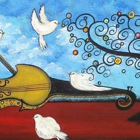 Art: Peace and Music by Artist Juli Cady Ryan