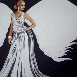 Art: Power Angel by Artist Meredith Estes
