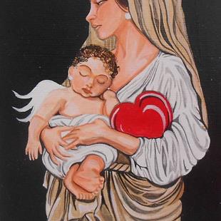 Art: A Mother's Heart by Artist Meredith Estes