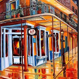Art: The French Quarter A&P - SOLD by Artist Diane Millsap