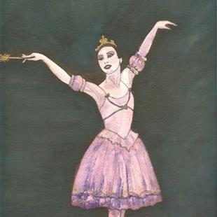 Art: Ballerina by Artist Nata ArtistaDonna