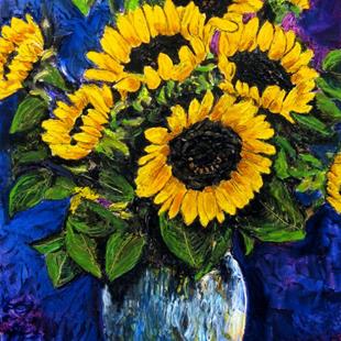 Art: Sunflowers by Artist Lisa Thornton Whittaker