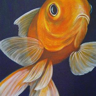 Art: Goldfish by Artist Rita C. Ford