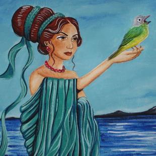 Art: Sing Birdy Sing by Artist Meredith Estes