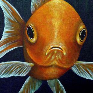 Art: Goldfish by Artist Rita C. Ford