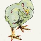 Art: How Sweet a Zombie Chick by Artist Noelle Hunt