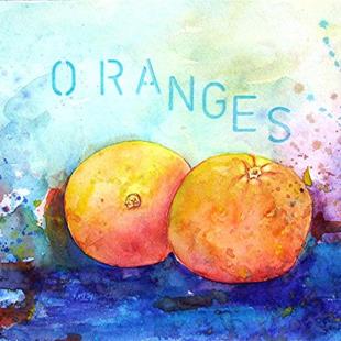 Art: Oranges - sold by Artist Ulrike 'Ricky' Martin