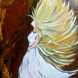 Art: Angel of the Winds by Artist Elizabeth Paige VanSickle
