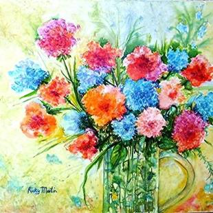 Art: Bouquet - available in my ebay store by Artist Ulrike 'Ricky' Martin