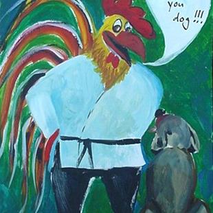 Art: Don't call me Chicken! by Artist Lelo Colclough