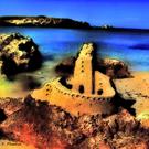 Art: Sand Castle by Artist Deanne Flouton