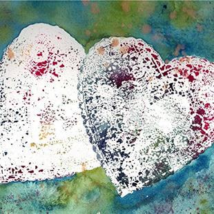 Art: Lacy Hearts by Artist Ulrike 'Ricky' Martin