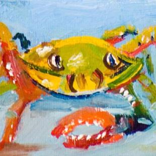 Art: Crabby Billies Aceo by Artist Delilah Smith