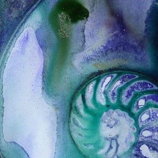 Art: Nautilus Shell # 49 by Artist Kathy Morton Stanion