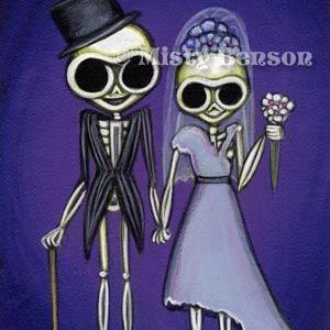 Art: Wedding Couple by Artist Misty Monster