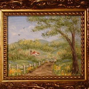 Art: Old Country Road by Artist Leea Baltes