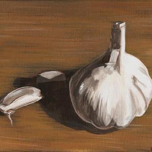 Art: Garlic by Artist Aimee L. Dingman