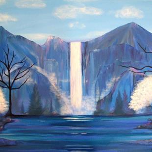 Art: Mountains of Hope by Artist Stacey R. Zimmerman