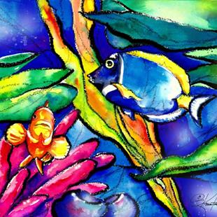 Art: Fish by Artist Kathy Morton Stanion