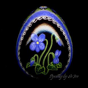 Art: Little Violets by Artist So Jeo LeBlond