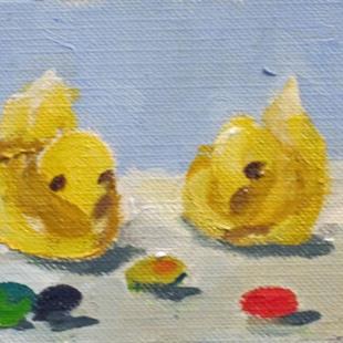 Art: Easter Candy Aceo by Artist Delilah Smith