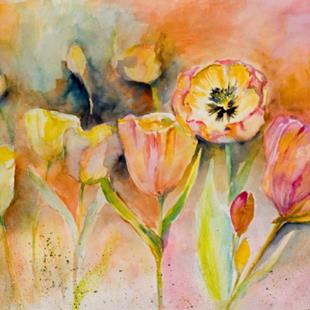 Art: Tulip Mania by Artist Delilah Smith