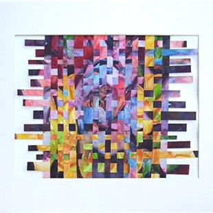 Art: Abstract Weaving ( available in my ebay store) by Artist Ulrike 'Ricky' Martin