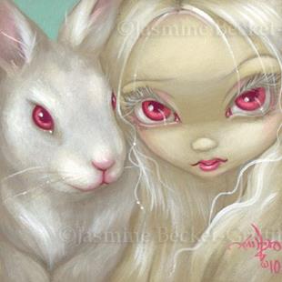 Art: Faces of Faery #100 by Artist Jasmine Ann Becket-Griffith