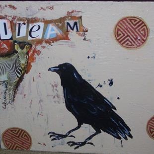 Art: Raven Dreams SOLD by Artist Nancy Denommee   