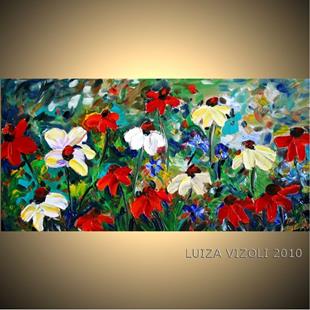 Art: FLOWERS GARDEN by Artist LUIZA VIZOLI