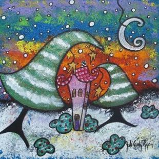 Art: Happy, Little Winter by Artist Juli Cady Ryan
