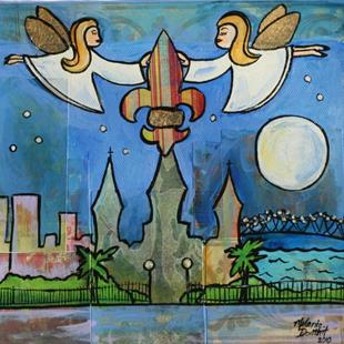 Art: Angels of New Orleans by Artist Melanie Douthit