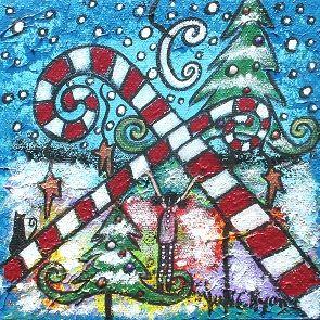 Art: Christmas Dreams by Artist Juli Cady Ryan