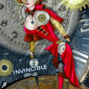 Art: Invincible Queen by Artist Alma Lee