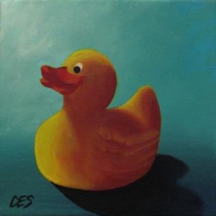 Art: Rubber Ducky by Artist Christine E. S. Code ~CES~