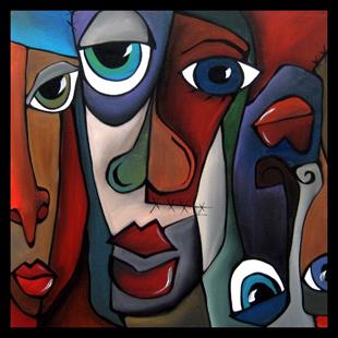 Art: Faces1036-2424-Messengers-2.jpg by Artist Thomas C. Fedro