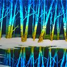 Art: Winter Birches by Artist Deanne Flouton