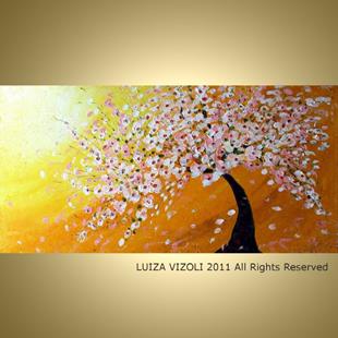 Art: Blossom at Sunset by Artist LUIZA VIZOLI