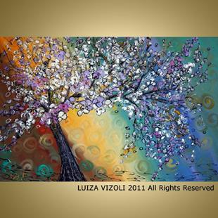 Art: THE SPRING TREE by Artist LUIZA VIZOLI